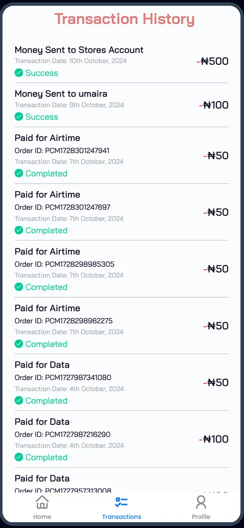 App built with Draftbit